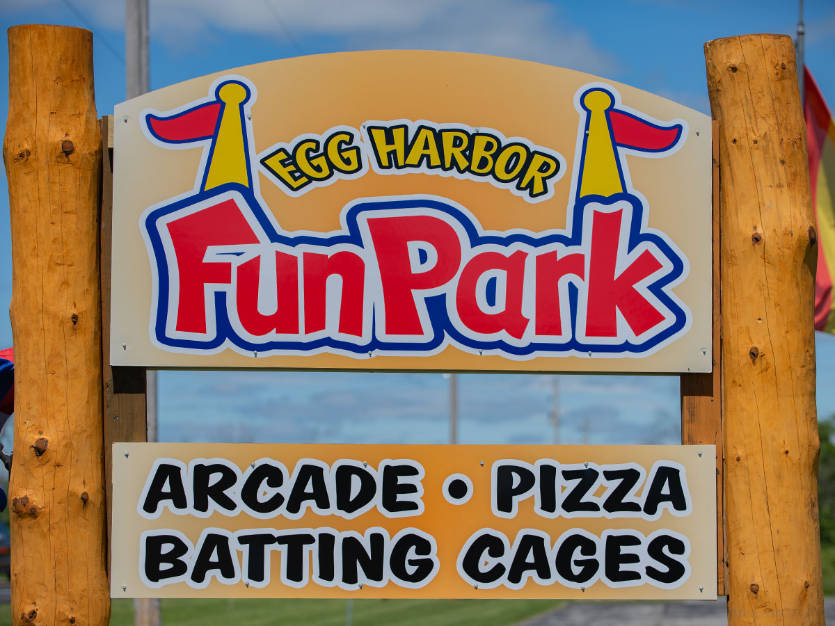 egg-harbor-fun-park-sign photo